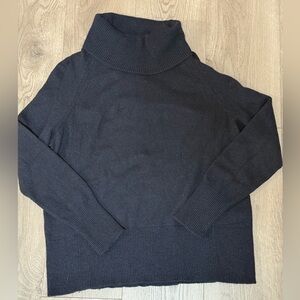 Community by Aritzia Alpaca Turtleneck Sweater Size Small Navy